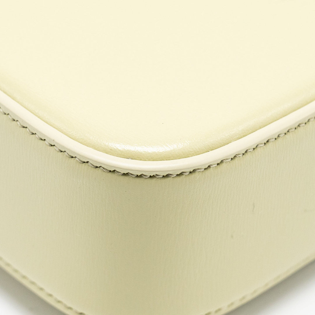 Celine Mini Claude Shiny Calfskin Pistachio