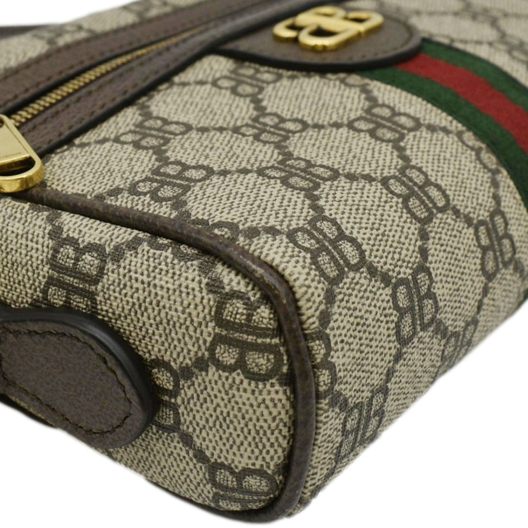 GUCCI X balenciaga The Hacker Project Web BB Supreme Camera Bag Beige 680128