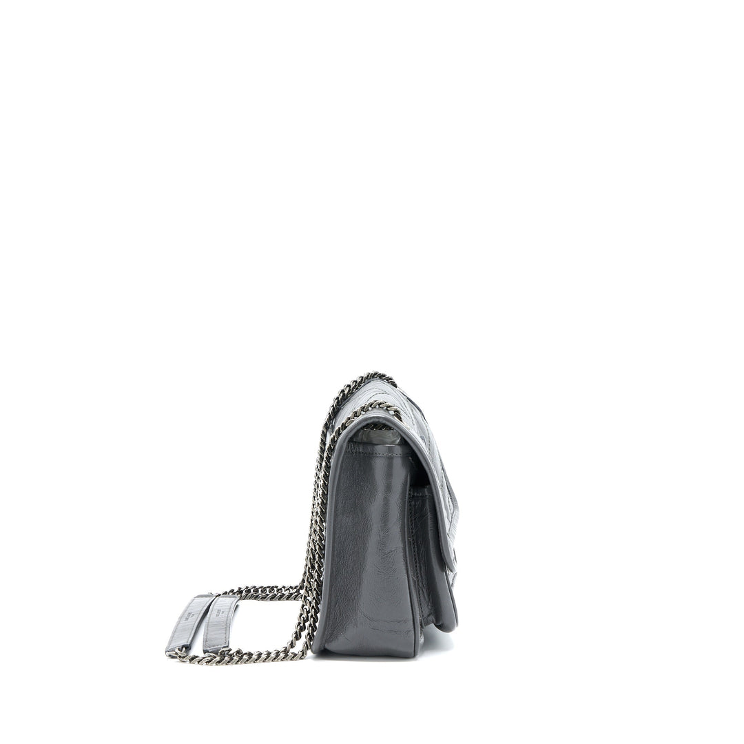 Saint Laurent/YSL Niki Baby Dark Grey With Grey Hardware