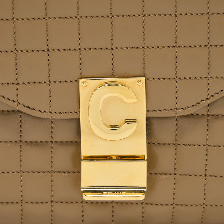 Celine C Bag Calfskin Light Camel