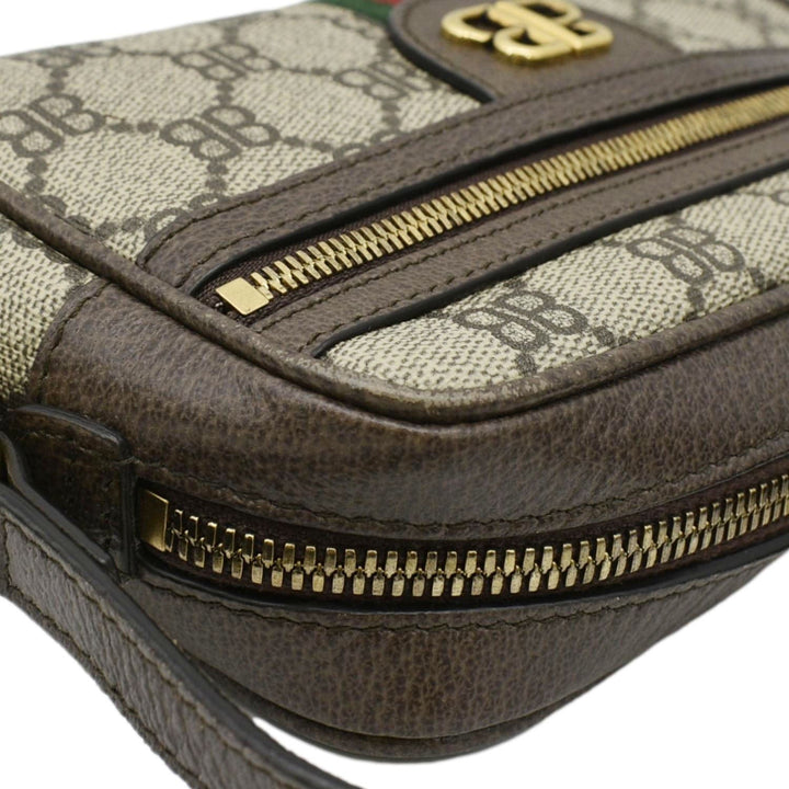 GUCCI X balenciaga The Hacker Project Web BB Supreme Camera Bag Beige 680128