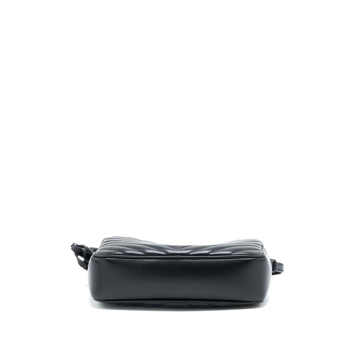 Saint Laurent/YSL Lou Camera Bag Calfskin So Black