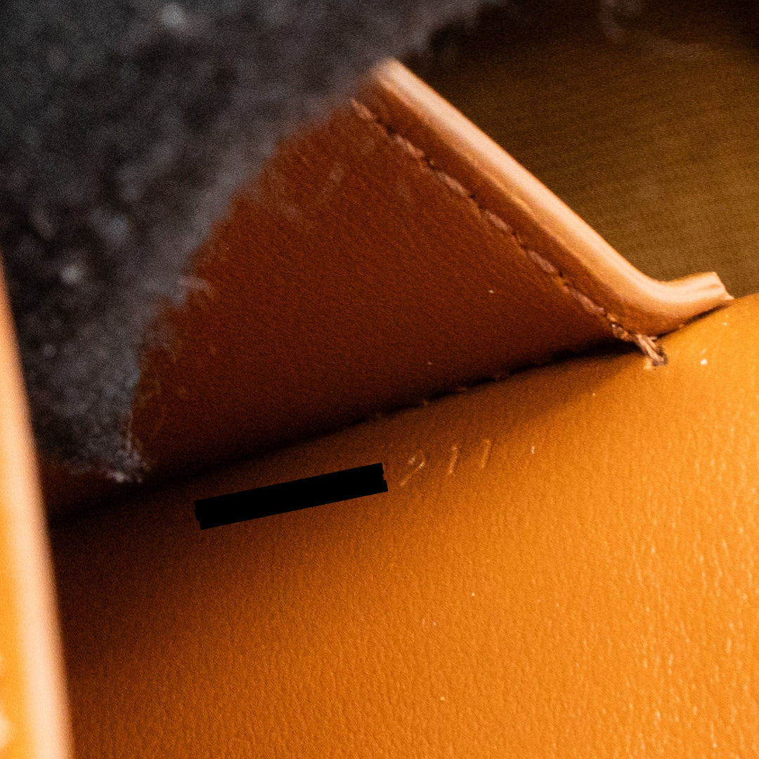 Celine Clutch On Strap Tabou Calfskin/Triomphe Canvas Tan