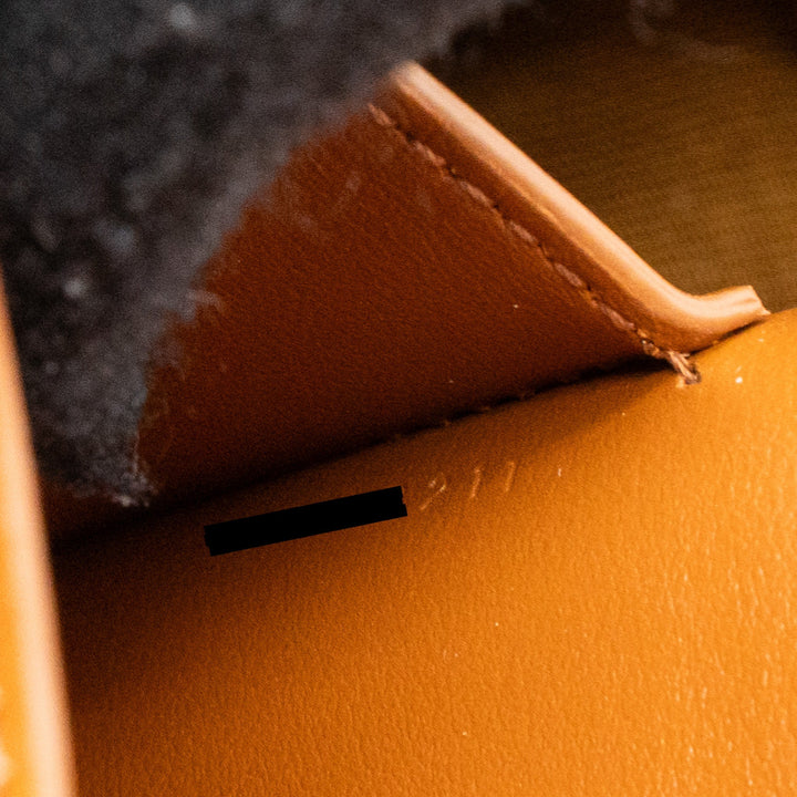 Celine Clutch On Strap Tabou Calfskin/Triomphe Canvas Tan