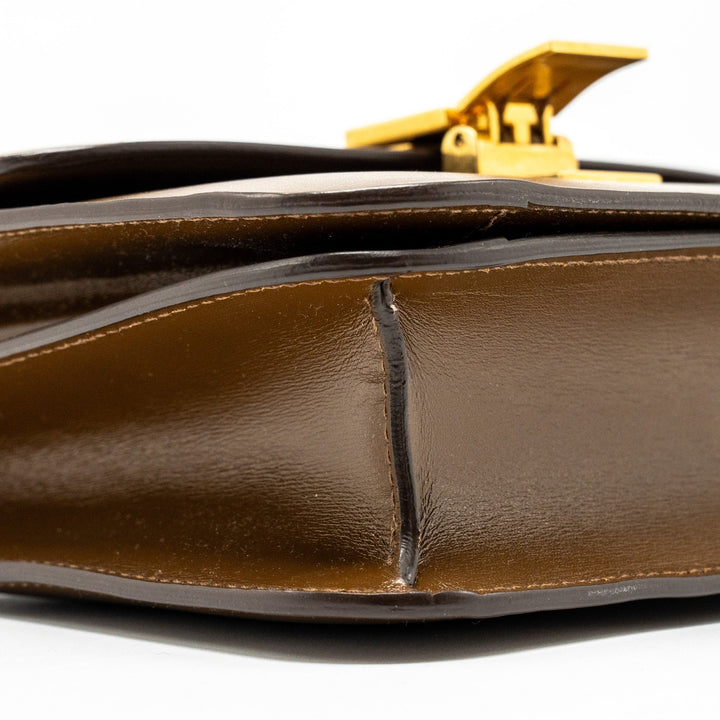 Celine Teen Classic Box Bag Calfskin Camel