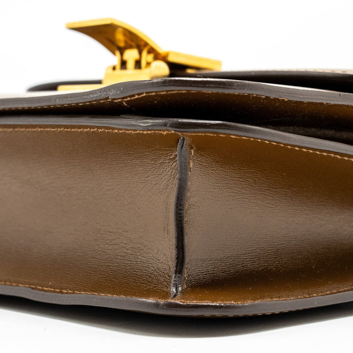 Celine Teen Classic Box Bag Calfskin Camel