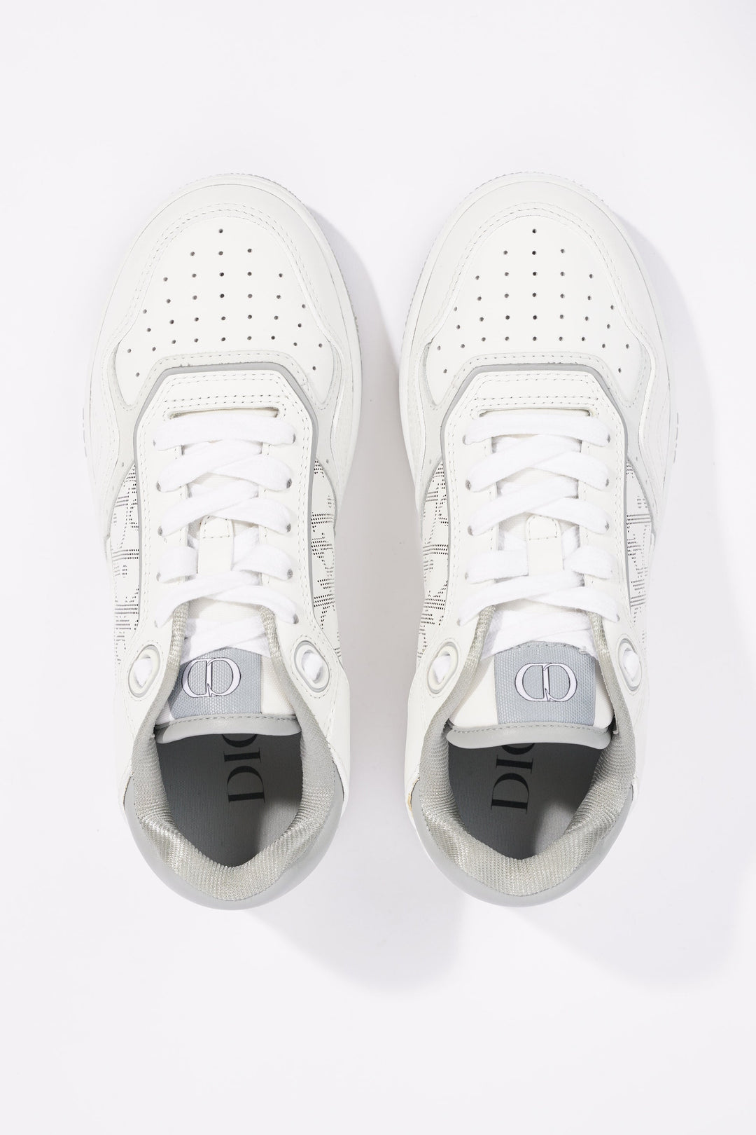 Christian Dior Womens B27 White / Grey EU 37 / UK 4