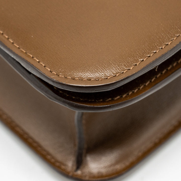 Celine Teen Classic Box Bag Calfskin Camel