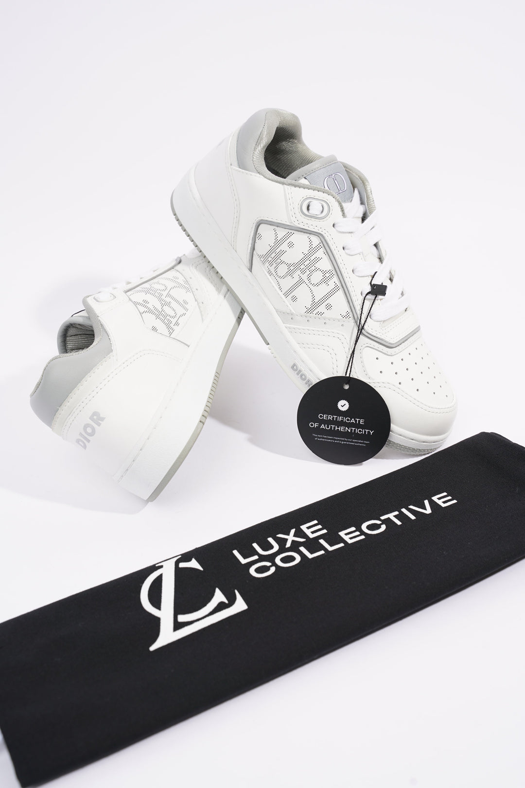 Christian Dior Womens B27 White / Grey EU 37 / UK 4