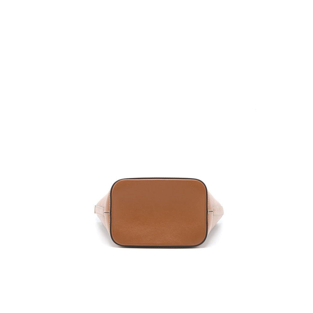 Top Quality Celine Small Bucket Cuir Triomphe Calfskin Tan