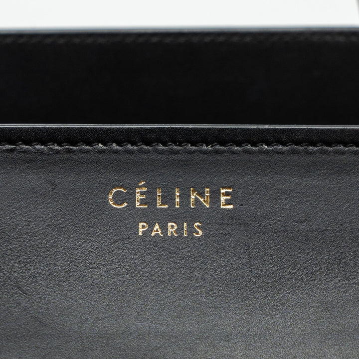 Top Quality Celine Mini Luggage Tote Leather Multicolour