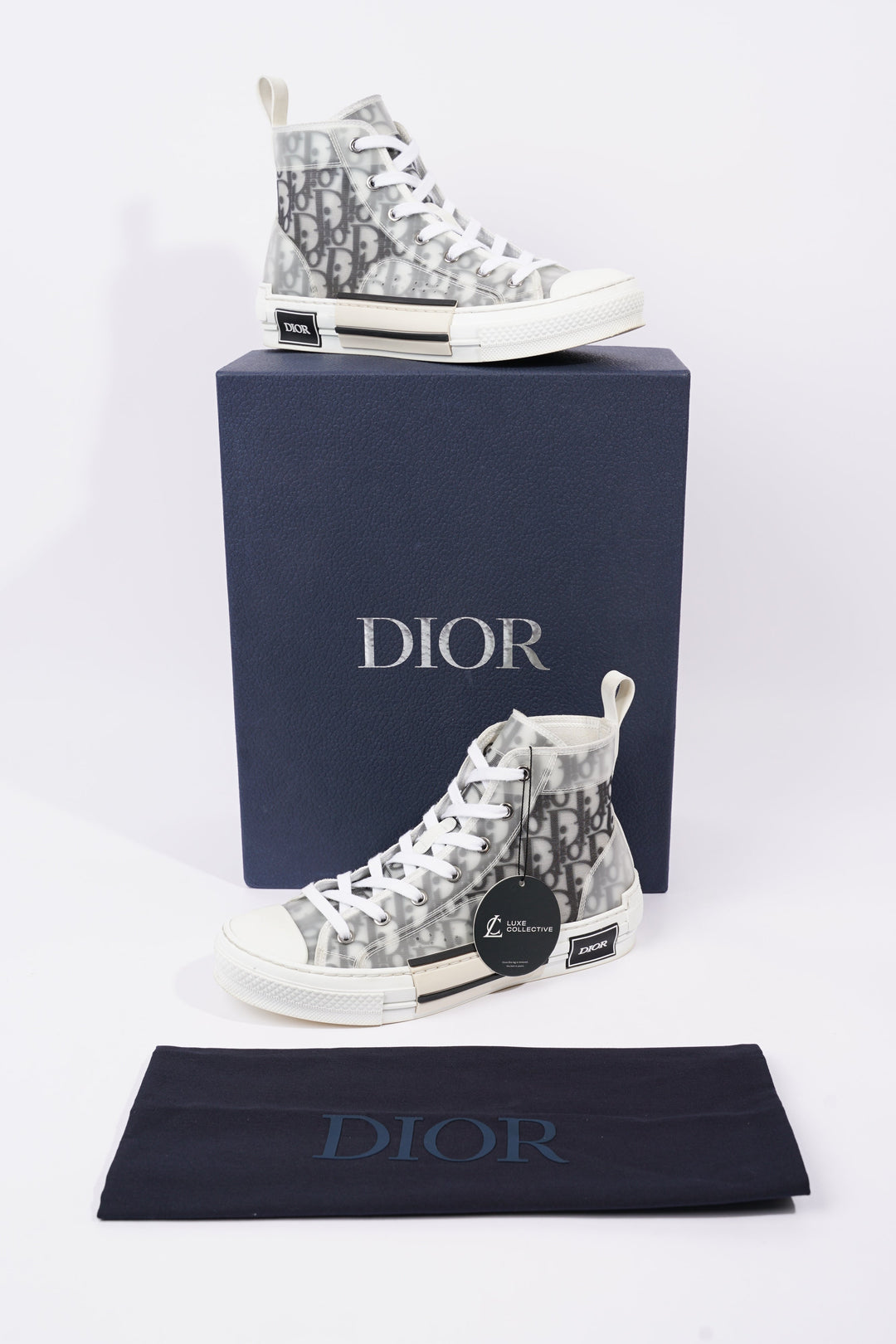Christian Dior Womens B23 Grey EU 39.5 / UK 6.5