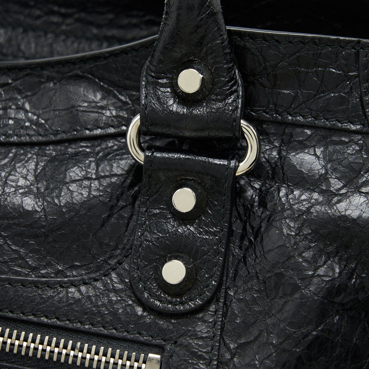 Top Quality Balenciaga City Bag Black SHW