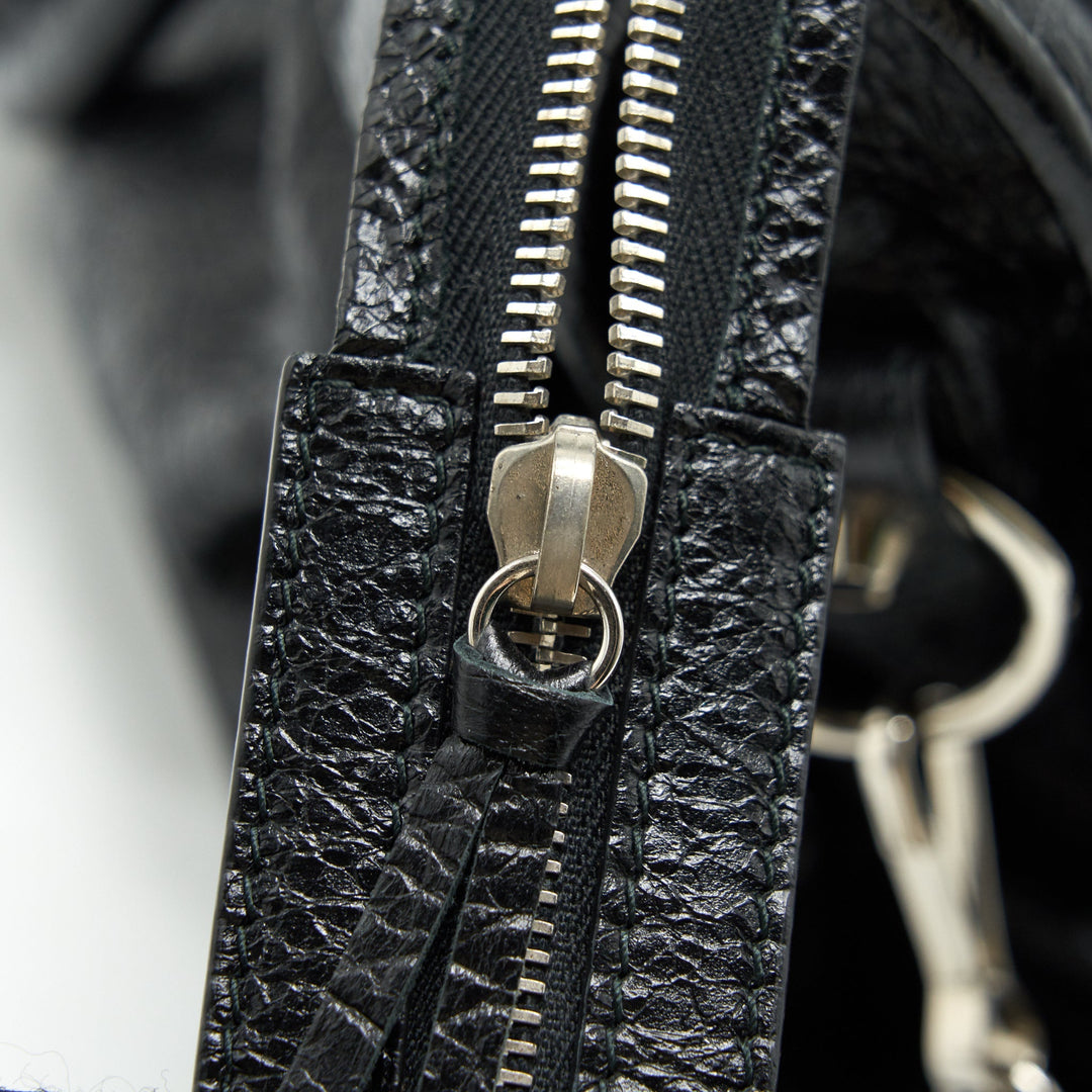 Top Quality Balenciaga City Bag Black SHW