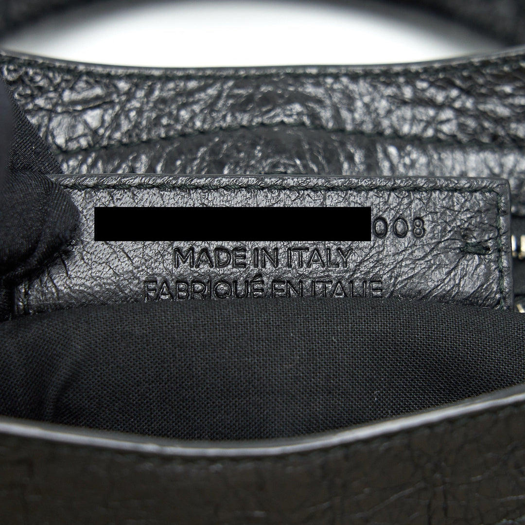 Top Quality Balenciaga City Bag Black SHW