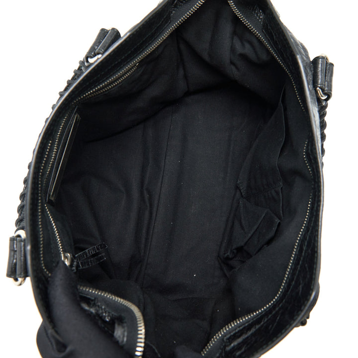 Top Quality Balenciaga City Bag Black SHW