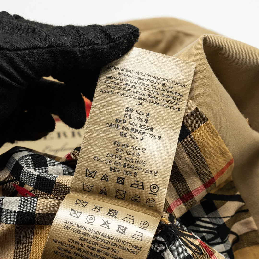 Burberry Size UK 10 Mid-Length Trench Coat Beige