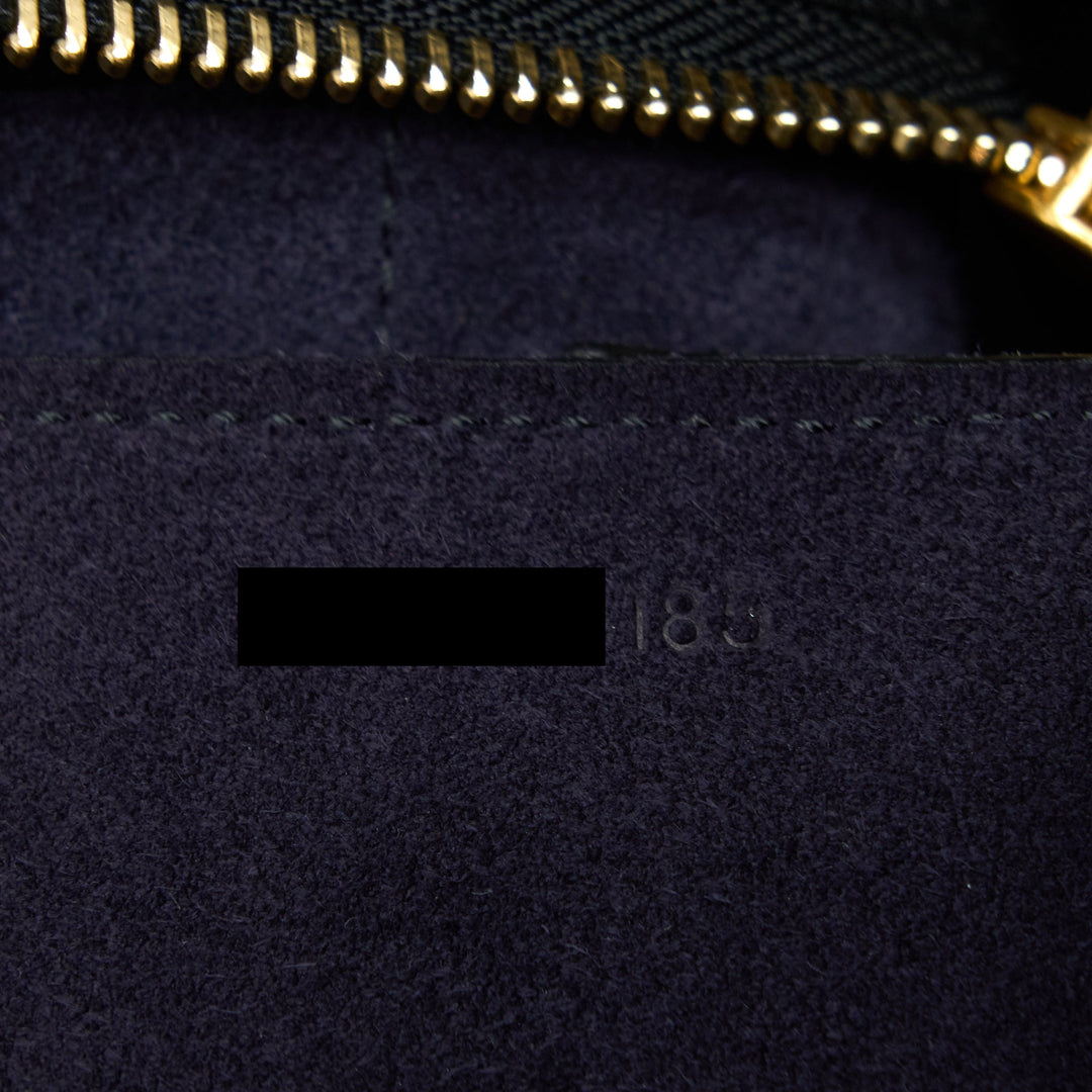 Celine Mini Belt Grained Calfskin Black