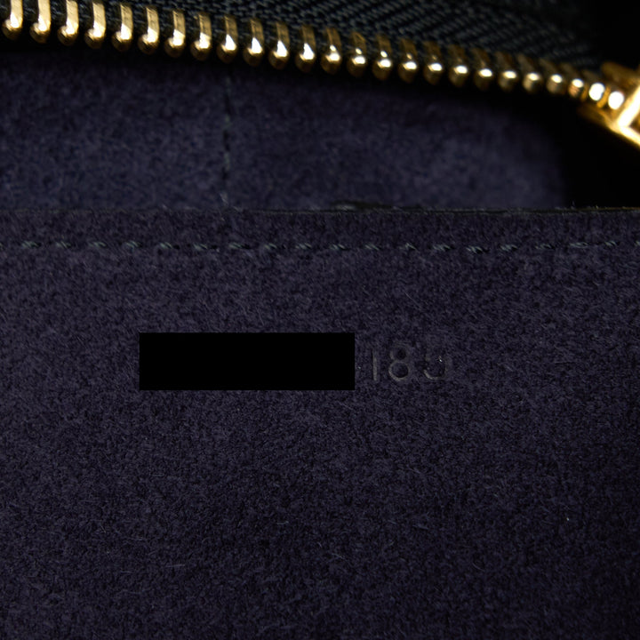 Celine Mini Belt Grained Calfskin Black