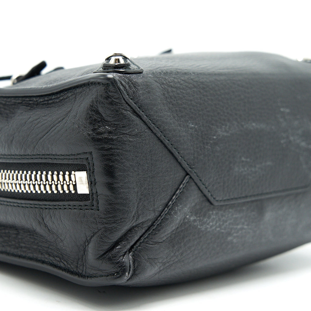 Top Quality Balenciaga Papier Mini A4 Classic Studs Bag Leather Mini Black