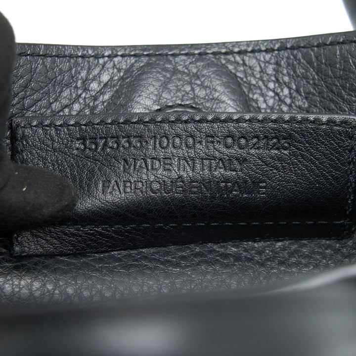 Top Quality Balenciaga Papier Mini A4 Classic Studs Bag Leather Mini Black