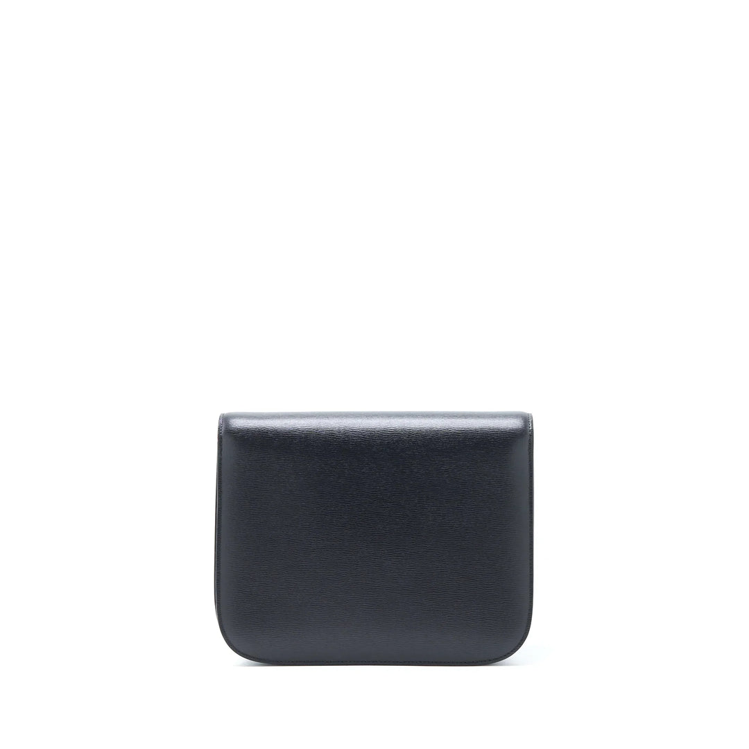 Celine Medium Classic Box Calfskin Liege Anthracite