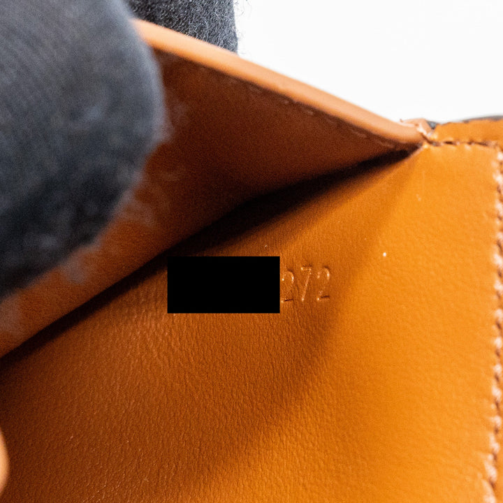 Top Quality Celine Small Triomphe Flap Wallet Canvas Tan