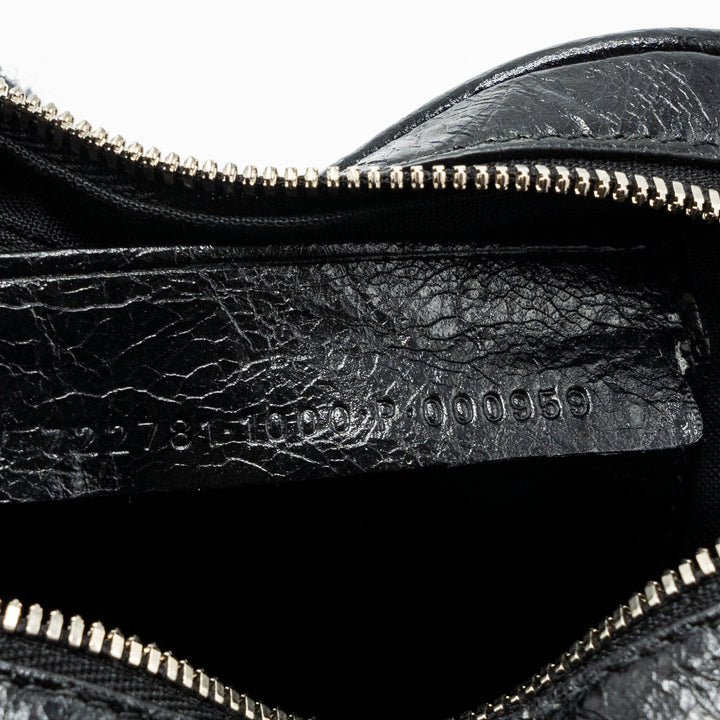 Top Quality Balenciaga Le Gagole Heart Mini Bag Arena Lambskin Black Ruthenium Hardware