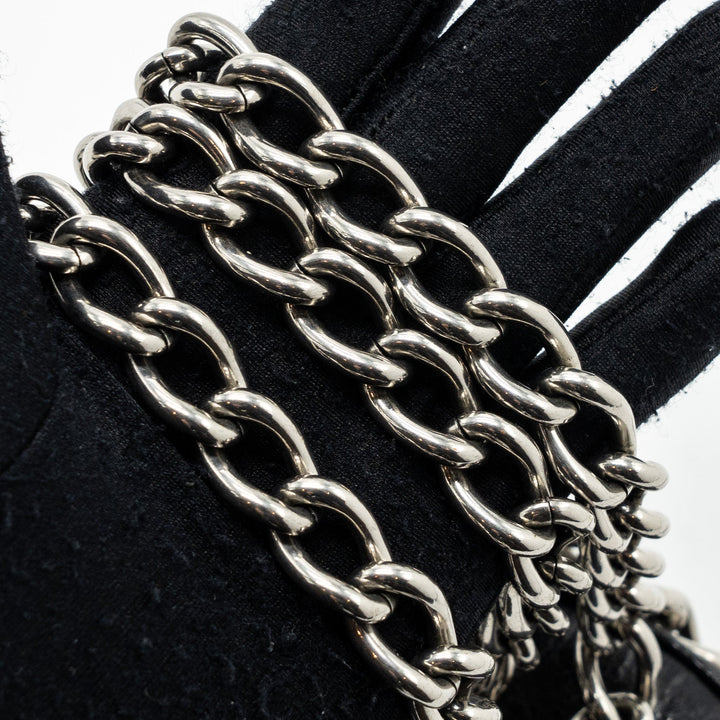Top Quality Balenciaga Le Gagole Heart Mini Bag Arena Lambskin Black Ruthenium Hardware