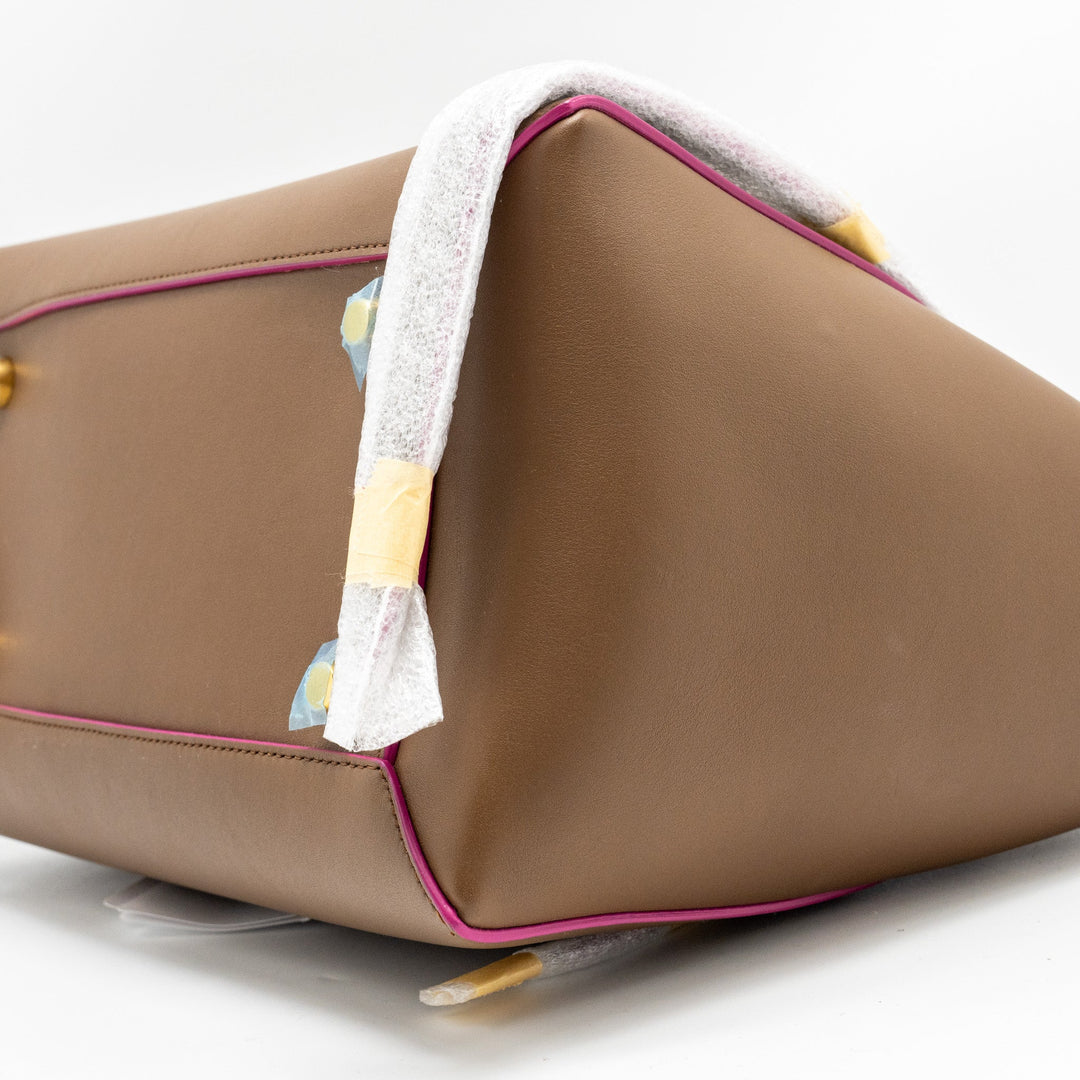 Top Quality Celine Mini Belt Bag Calfskin Camel