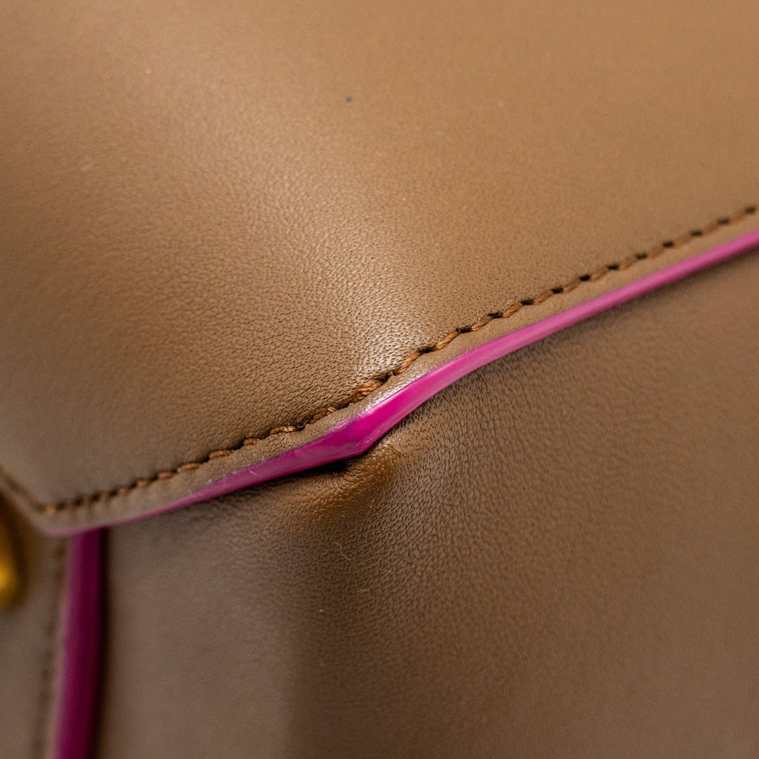 Top Quality Celine Mini Belt Bag Calfskin Camel