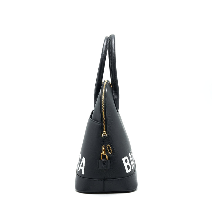 Top Quality Balenciaga Large Villa Top Handle Tote Bag Black
