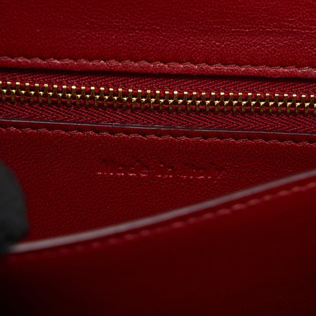 Celine Mini Box Calfskin Red