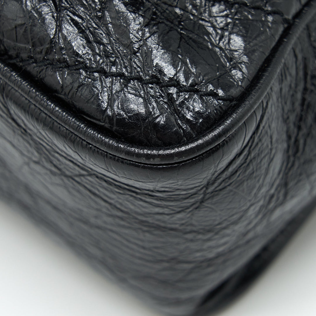 Saint Laurent Large Niki Shoulder Bag Calfskin Black SHW