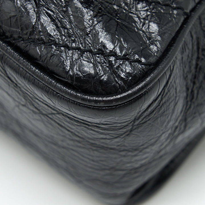 Saint Laurent Large Niki Shoulder Bag Calfskin Black SHW