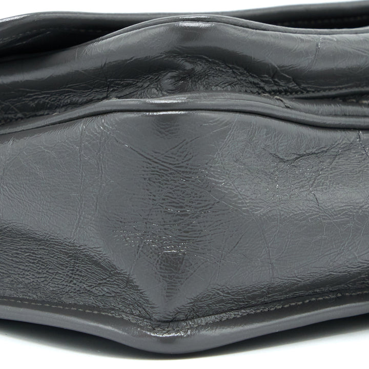 Saint Laurent/YSL Niki Baby Dark Grey With Grey Hardware