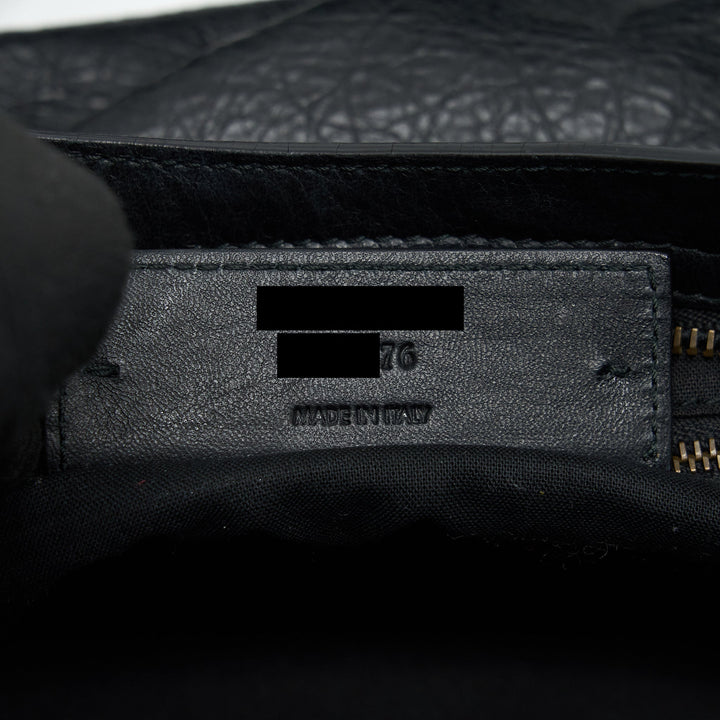 Top Quality Balenciaga Classic City Bag black with ruthenium hardware