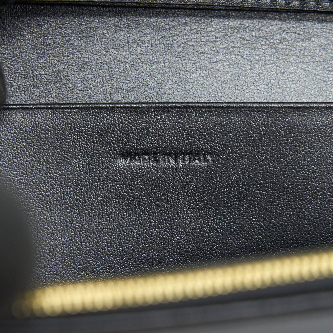 Celine Calfskin C Wallet on Chain Bag Black