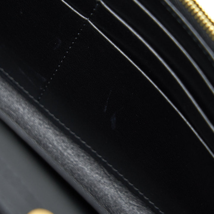 Celine Calfskin C Wallet on Chain Bag Black