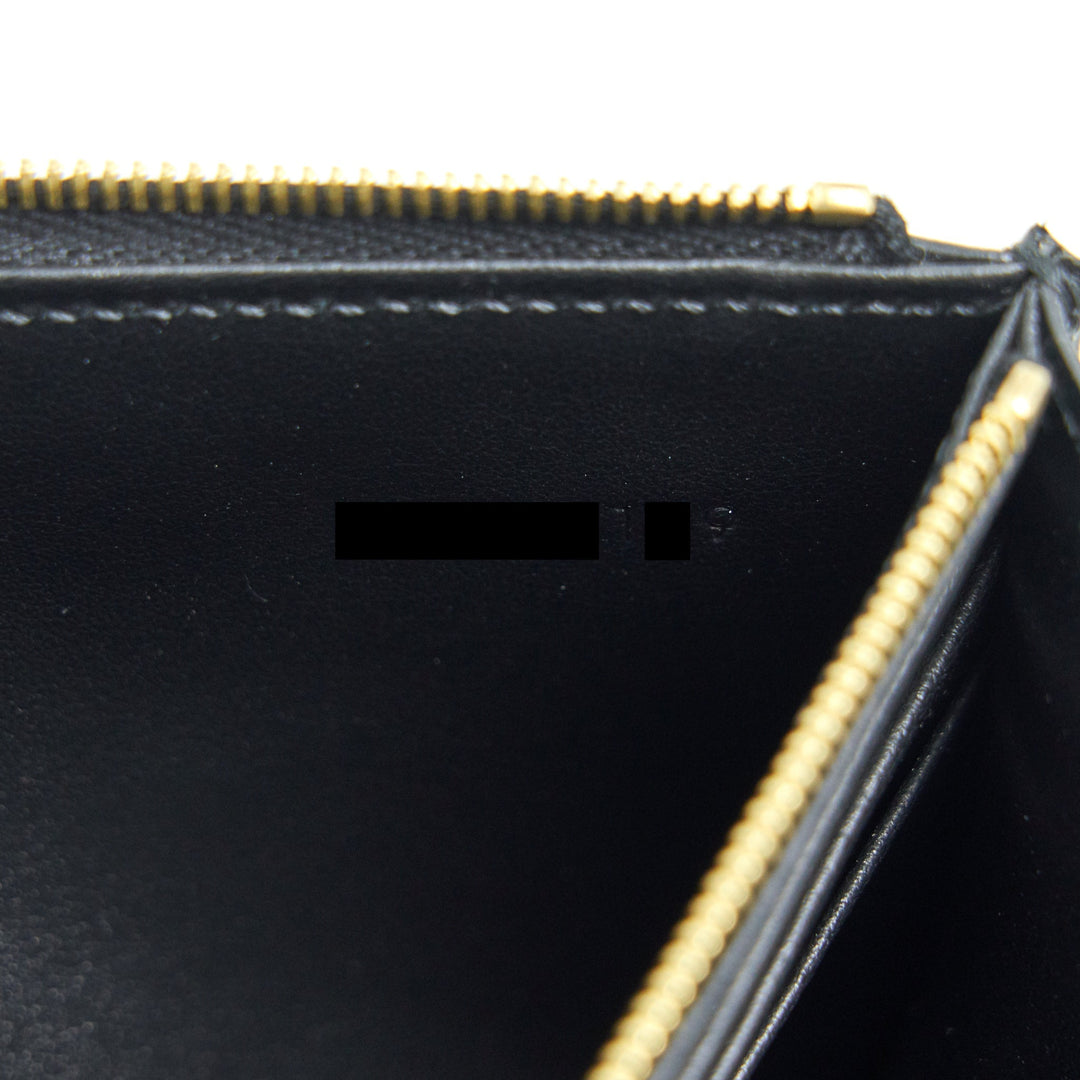 Celine Calfskin C Wallet on Chain Bag Black