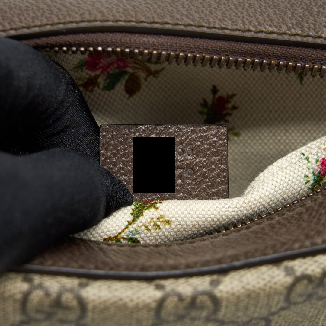 Gucci GG Supreme Camera Crossbody Bag