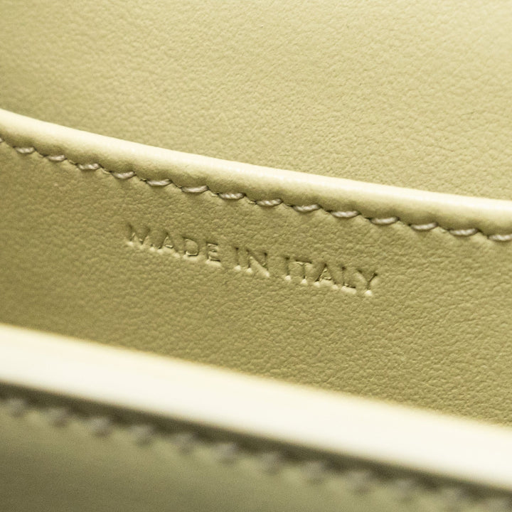 Celine Mini Claude Shiny Calfskin Pistachio