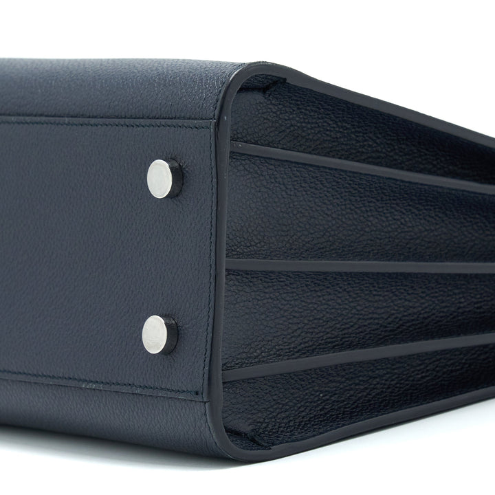 Saint Laurent/YSL Baby Sac De Jour  Calfskin Navy SHW