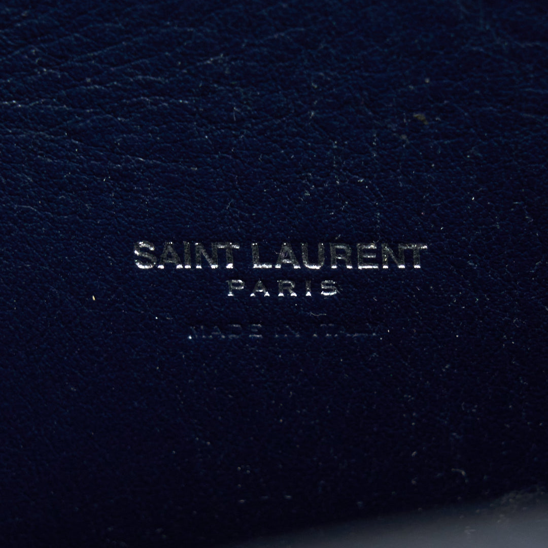 Saint Laurent/YSL Baby Sac De Jour  Calfskin Navy SHW
