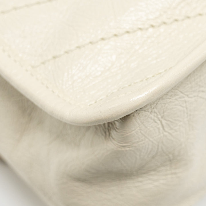 Saint Laurent/ YSL Medium Niki Calfskin White SHW