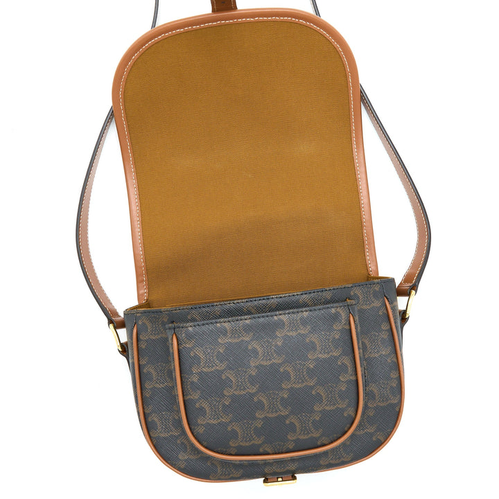 Celine Folco Medium Triomphe Canvas Bag