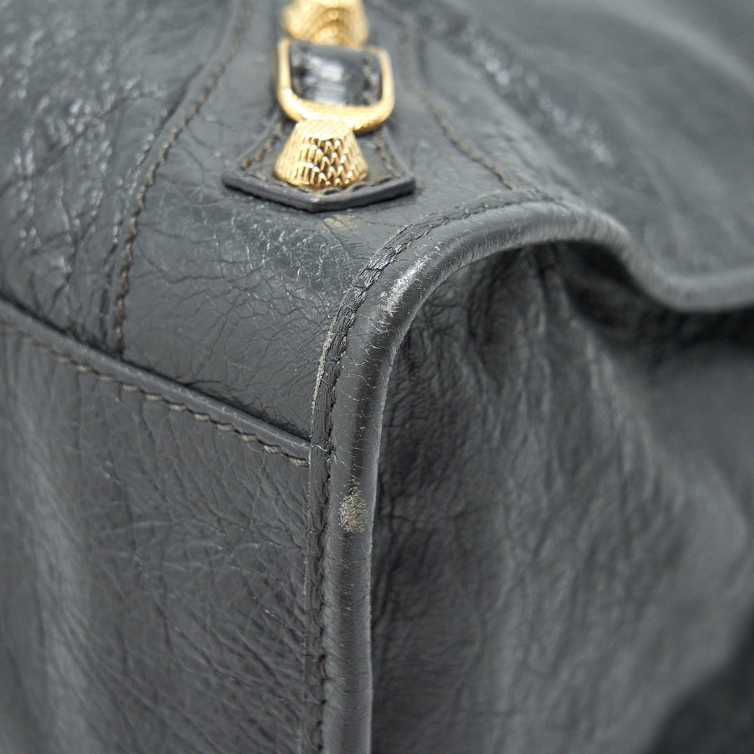 Top Quality Balenciaga GIANT CITY IN DARK GREY GHW