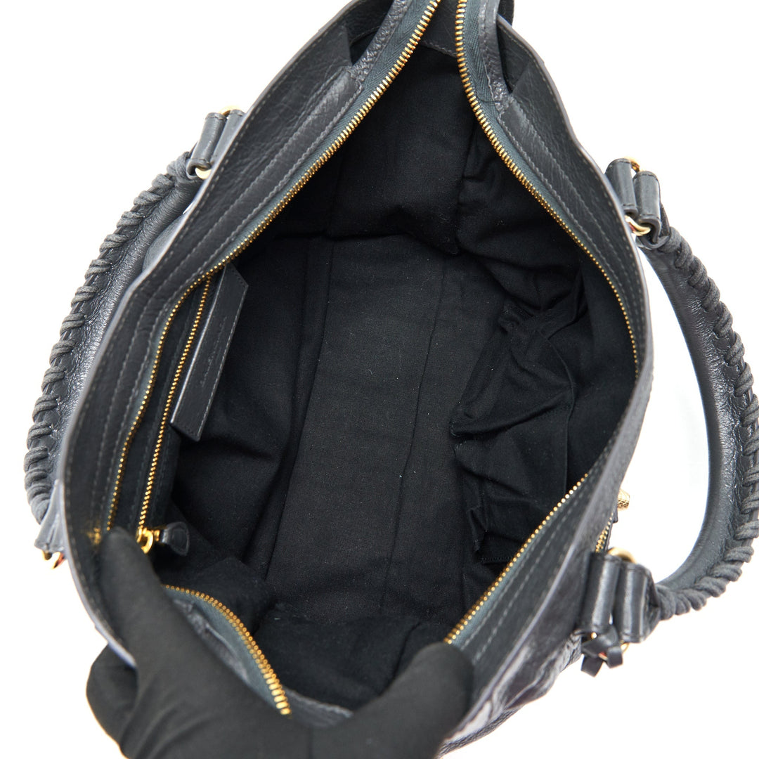 Top Quality Balenciaga GIANT CITY IN DARK GREY GHW