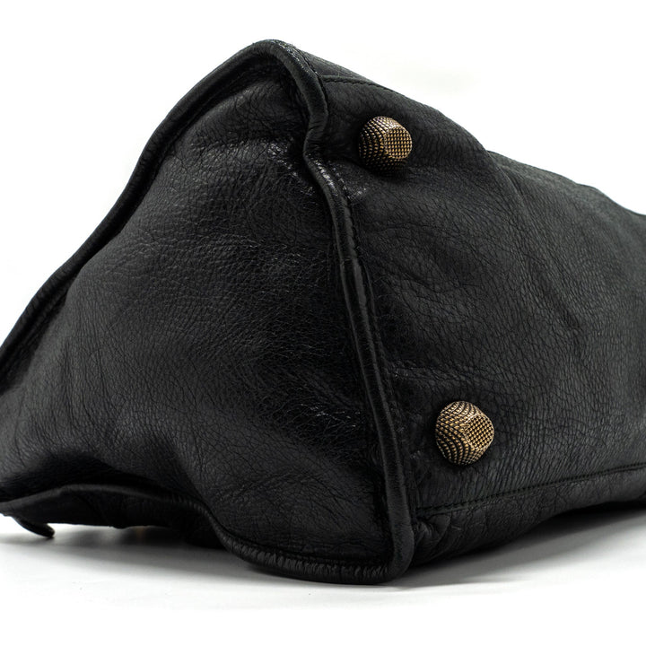 Top Quality Balenciaga G21 Work Bag Leather black GHW
