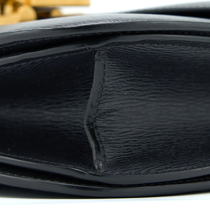 Celine Medium Classic Box Calfskin Liege Anthracite